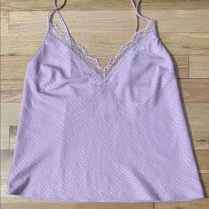 Victoria's Secret Lavender Lace Cami